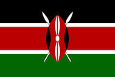 Wholesale KENYA 3' X 5' FLAG (Sold by the piece)